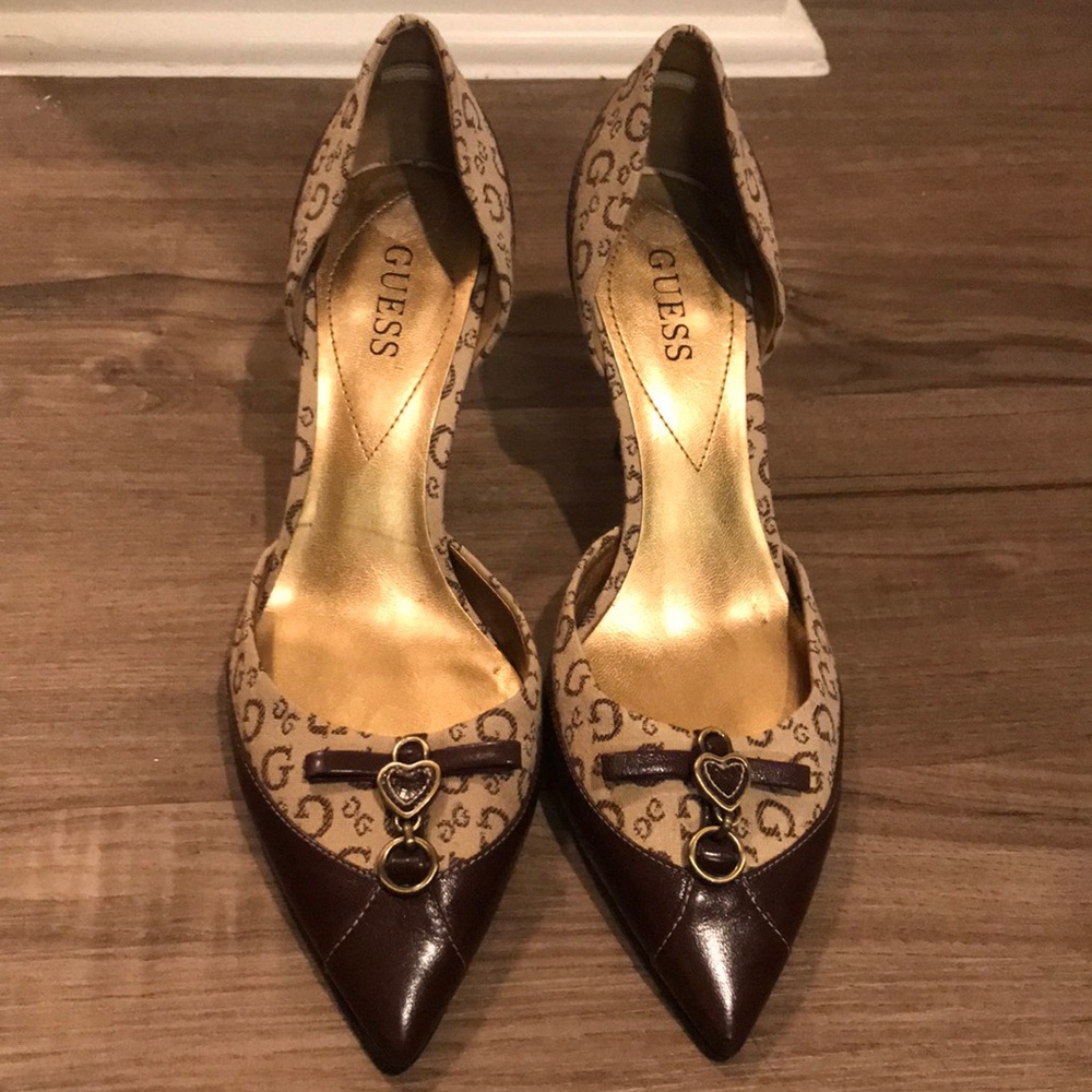 Guess by Marciano Pointed Toe Signature Heels